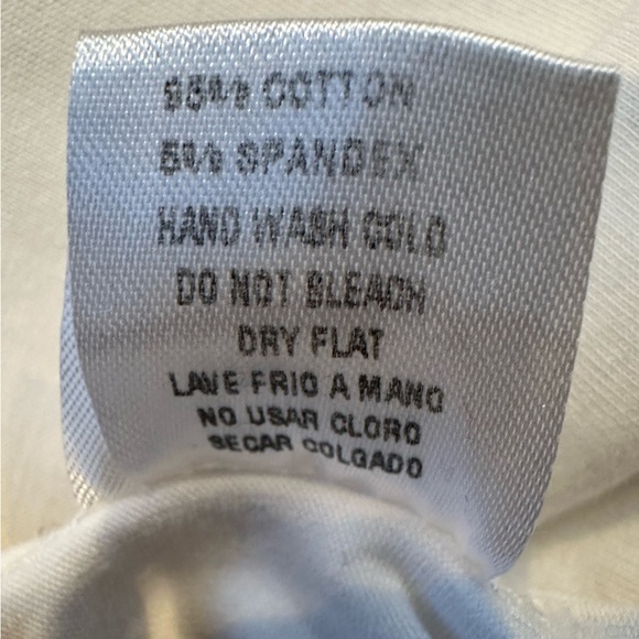 Crystal PARIS T-Shirt with Rhinestone Fringe White Medium - Picture 11 of 12